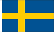 Sweden Table Flags